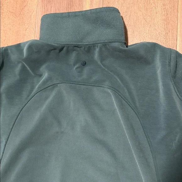 Lululemon Brushed Softstreme Ribbed Half Zip - Picture 8 of 9